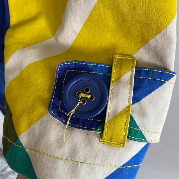 Boden Multicolor Plaid Coat - Picture 7 of 9